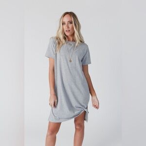 Three Bird Nest Gray Dress